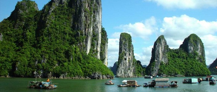 La baie d'Halong du Vietnam