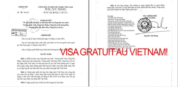 Visa Vietnam Gratuit