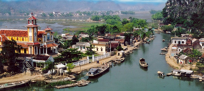 Village Flottant Kenh Ga Ninh Binh