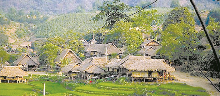 Village à Mai Chau