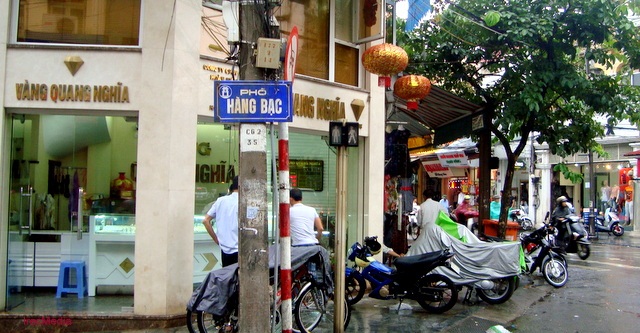 Rue Hàng Bac Hanoi de métier originale