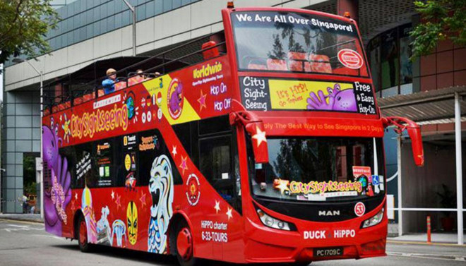 Visiter Hanoi dans le bus de 2 étages