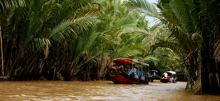 Le delta du Mekong et ses sites