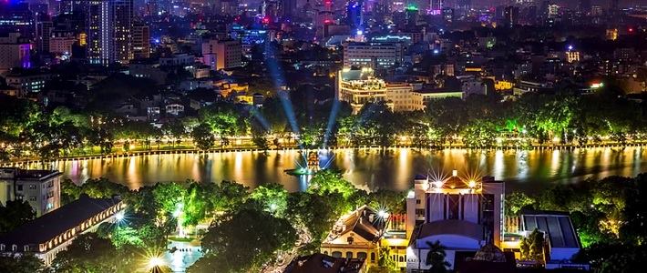 Voyage Hanoi le soir