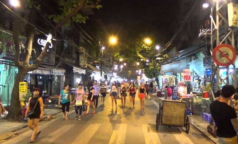 Visite Hanoi le soir