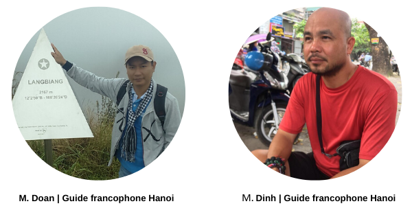Équipe de l'agence de voyage locale sur mesure Vietnam